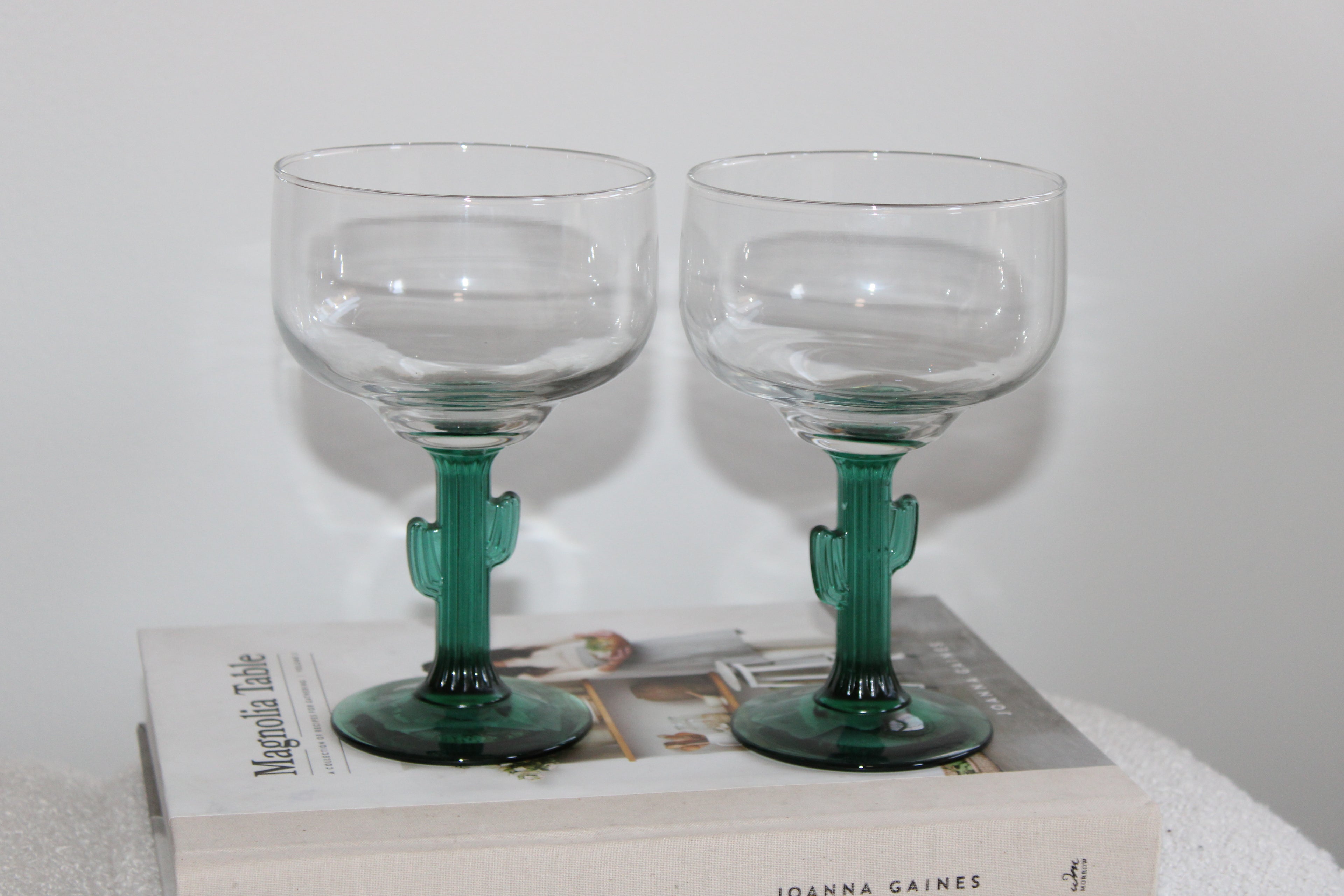 Cactus Margarita Glasses