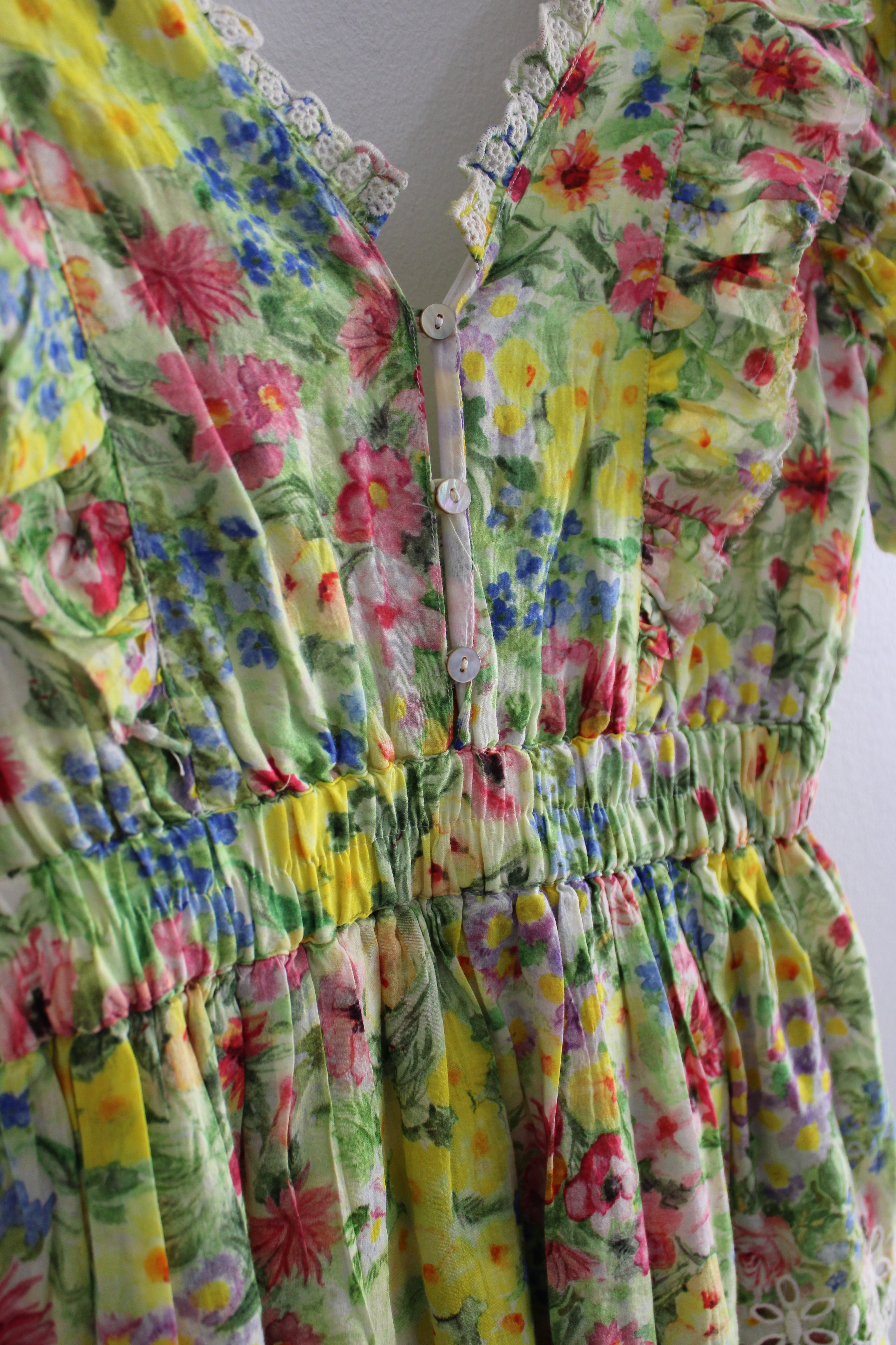 LoveShackFancy Aldina Mini Dress