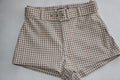 Zara Gingham Shorts