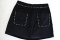 Abercrombie & Fitch Black Suede Skirt