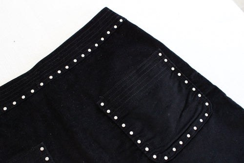 Abercrombie & Fitch Black Suede Skirt
