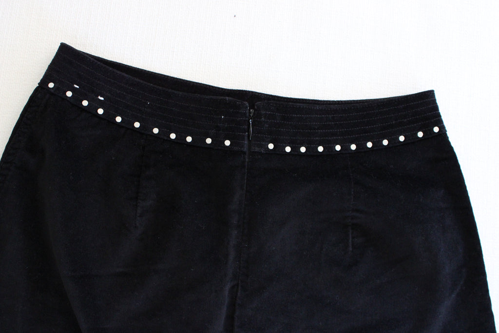 Abercrombie & Fitch Black Suede Skirt
