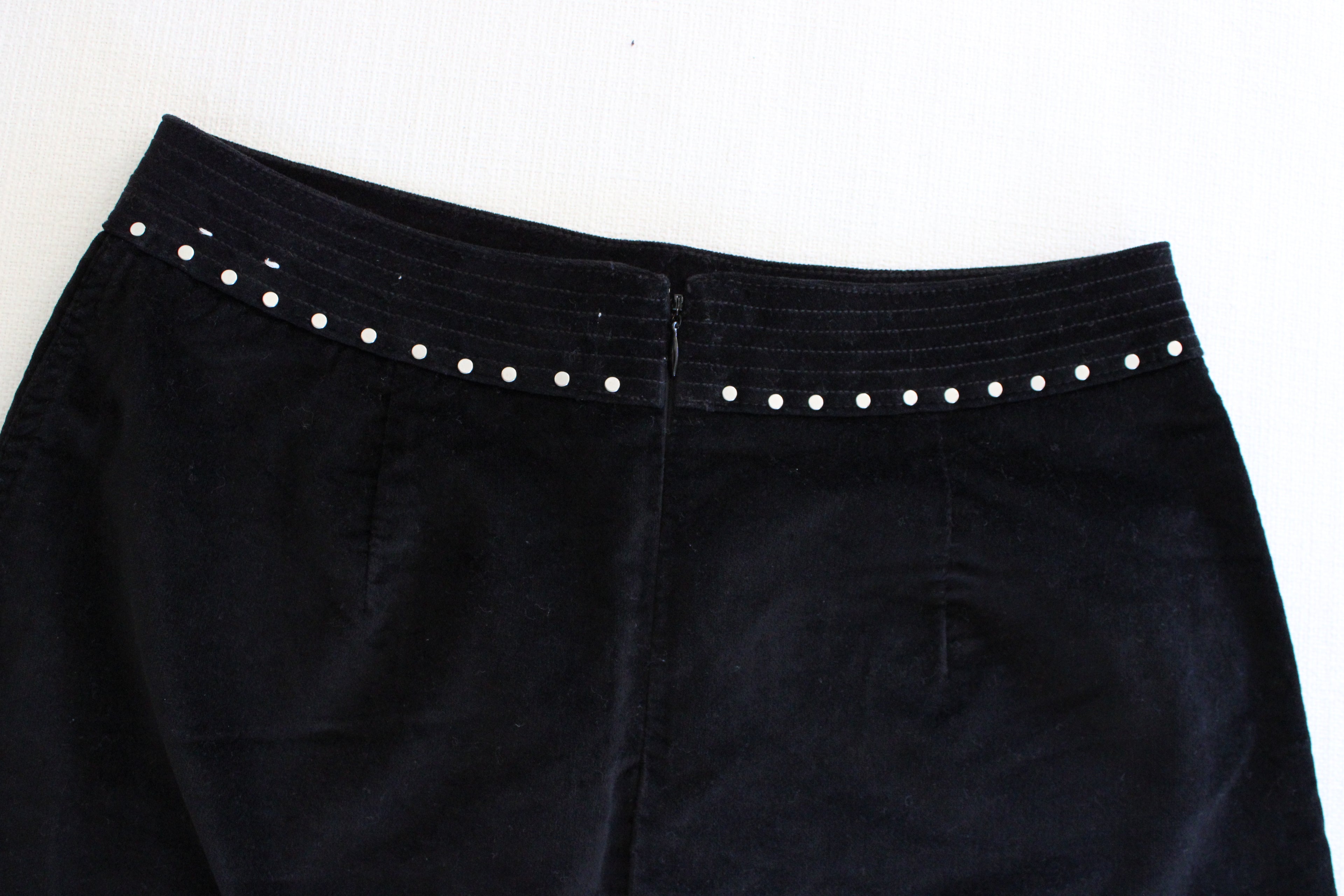 Abercrombie & Fitch Black Suede Skirt