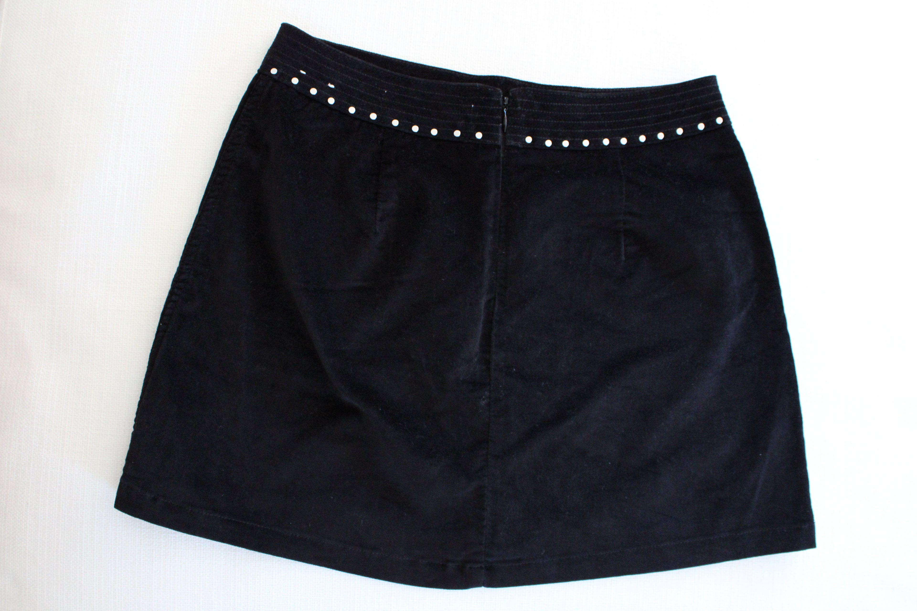 Abercrombie & Fitch Black Suede Skirt
