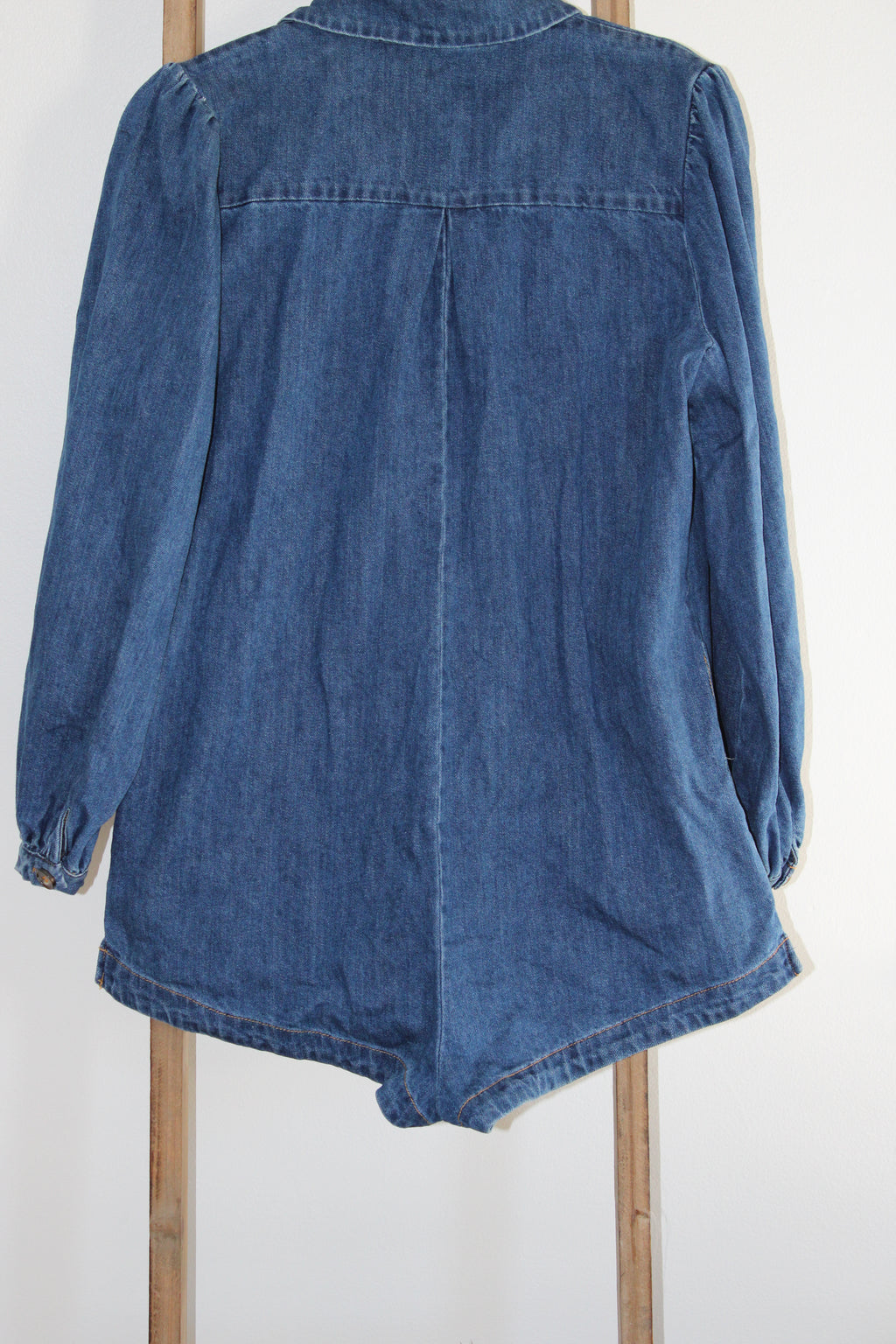 Olivaceous Long Sleeve Romper