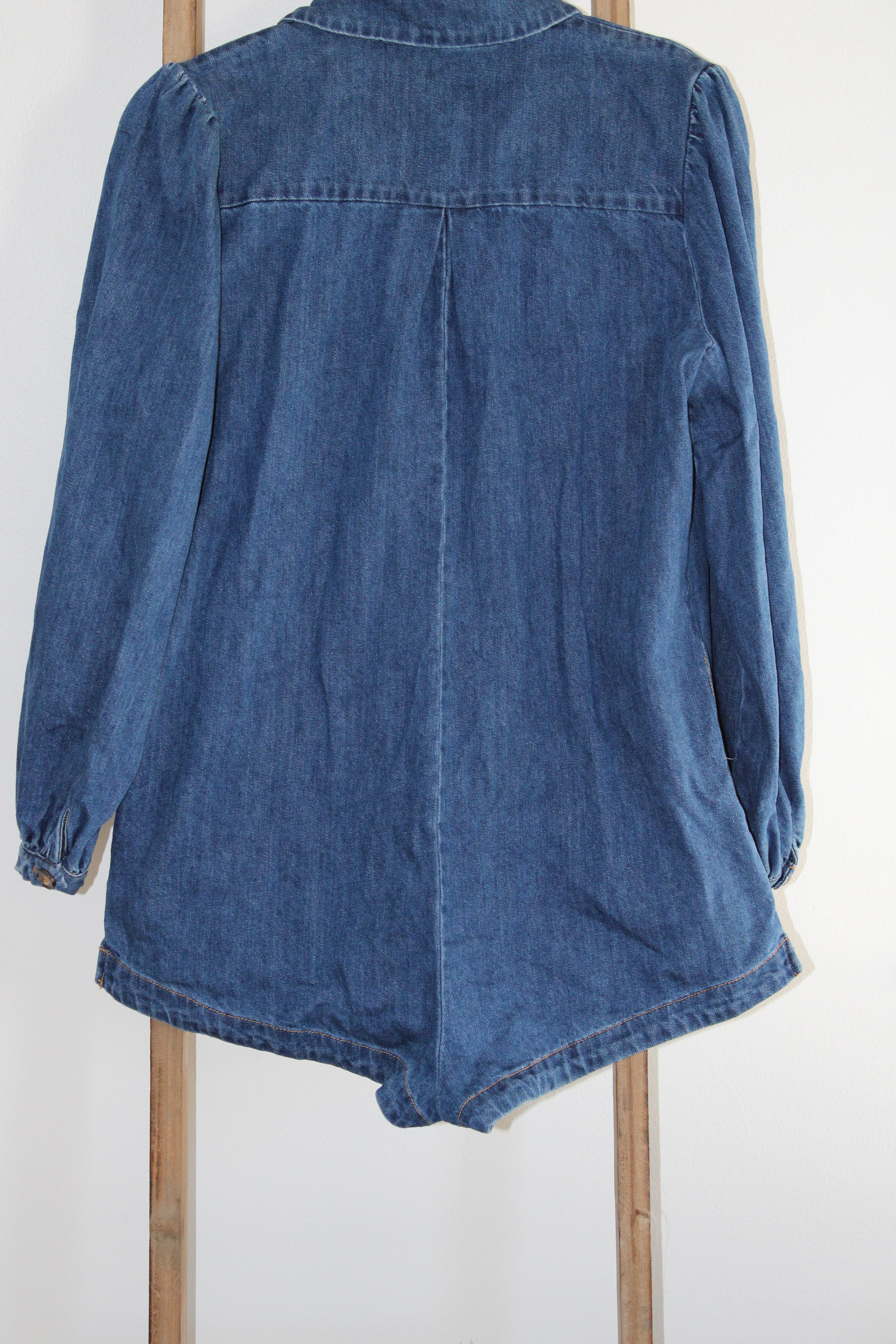 Olivaceous Long Sleeve Romper
