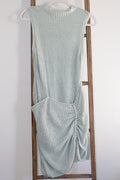 Torn By Ronny Kobo Kate Dress In Pale Aqua