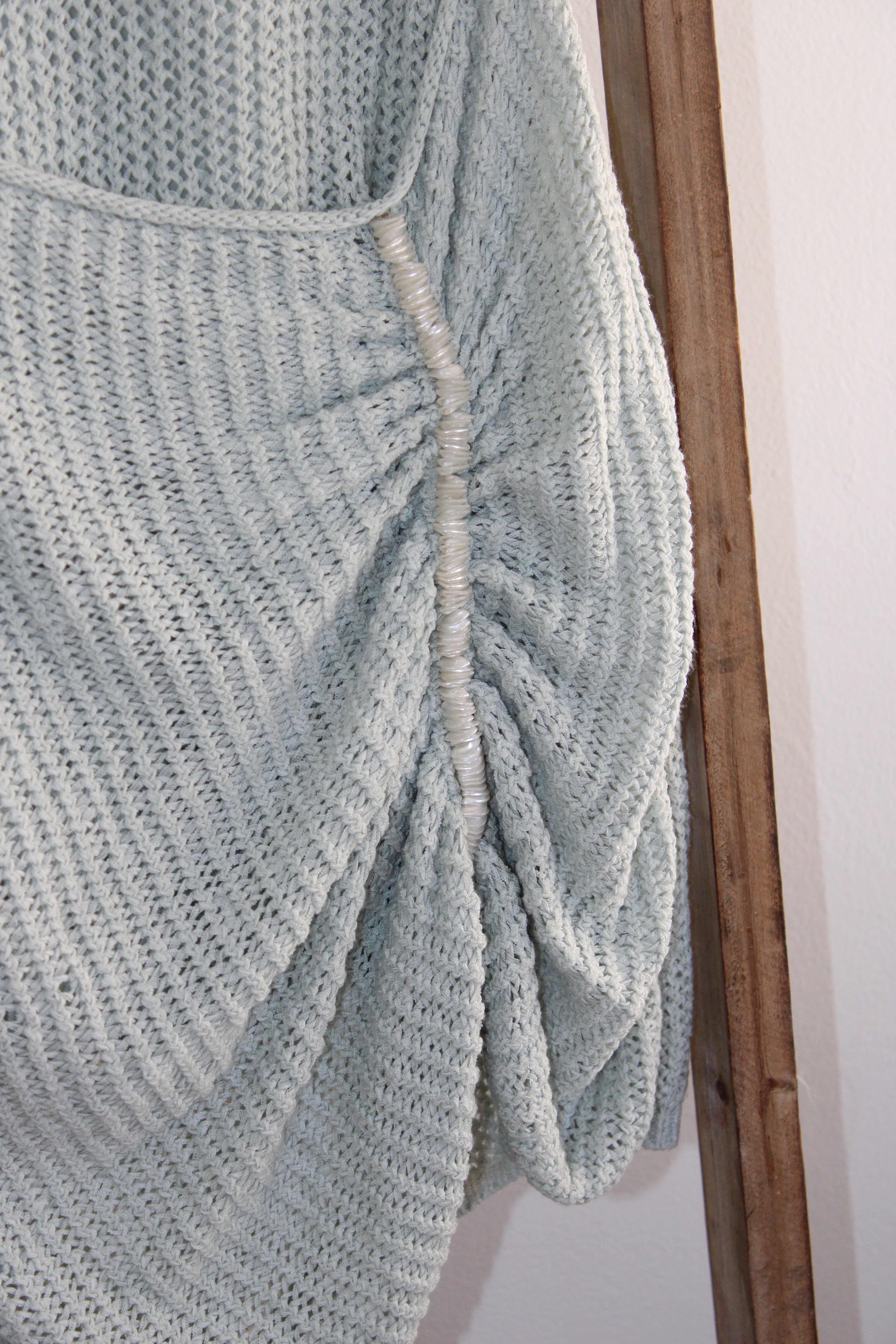 Torn By Ronny Kobo Kate Dress In Pale Aqua