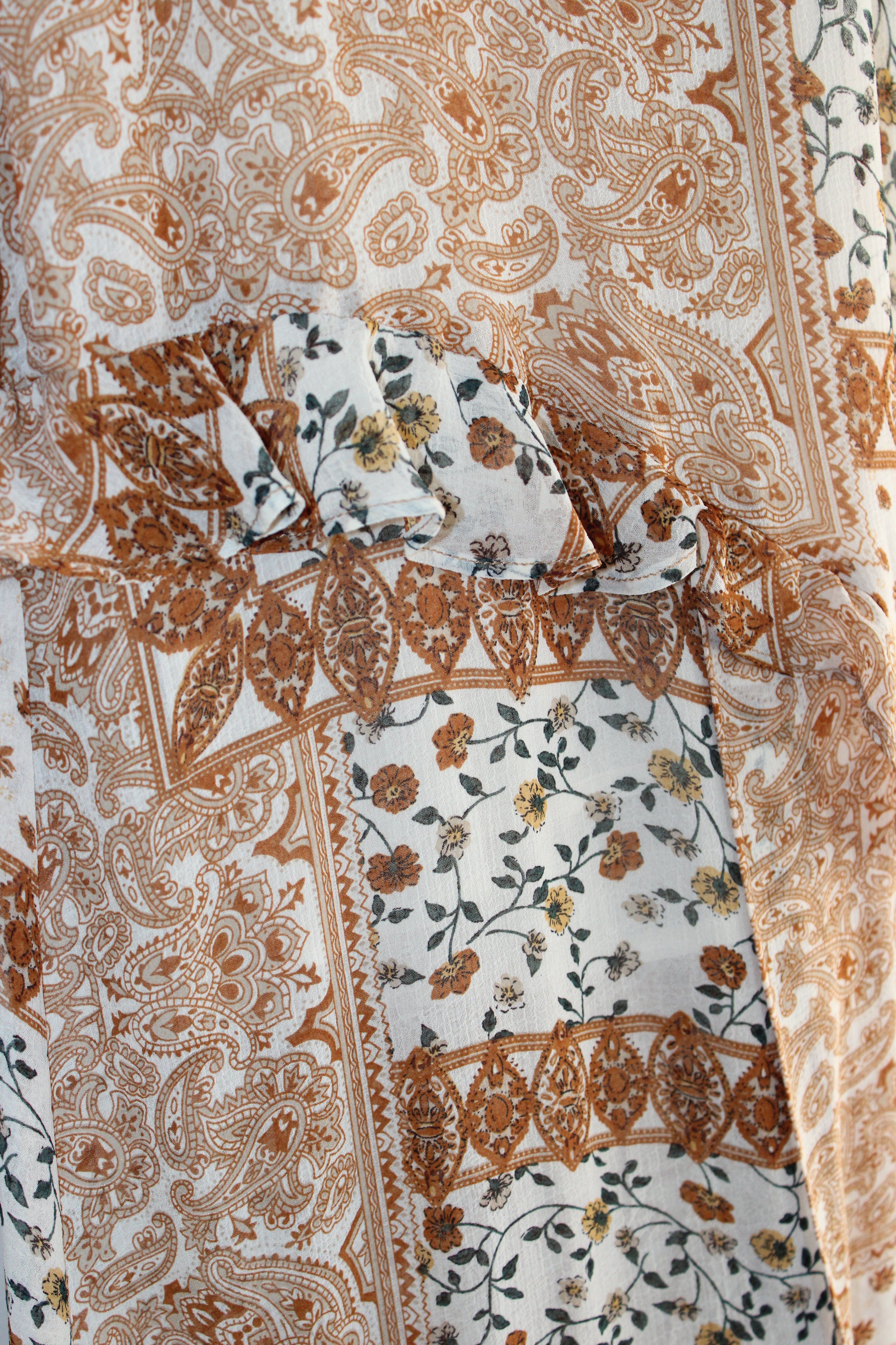 Loveriche Paisley Floral Maxi Dress