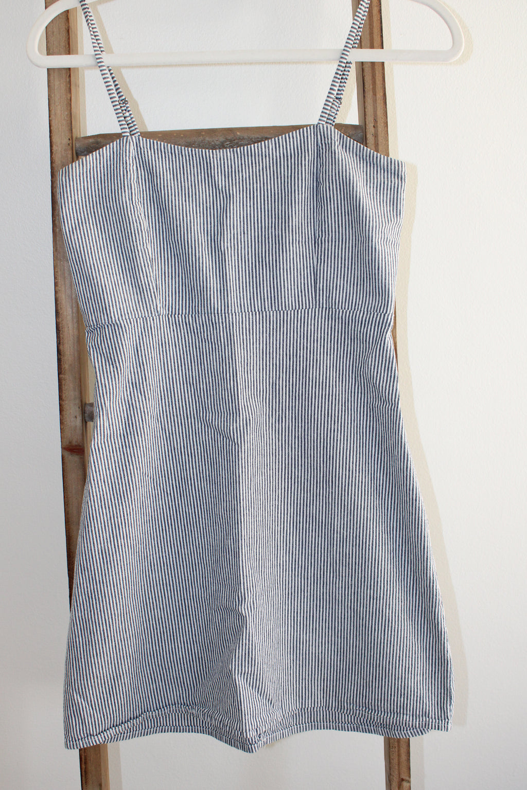 Brandy Melville Blue Stripped Mini Dress