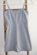 Brandy Melville Blue Stripped Mini Dress
