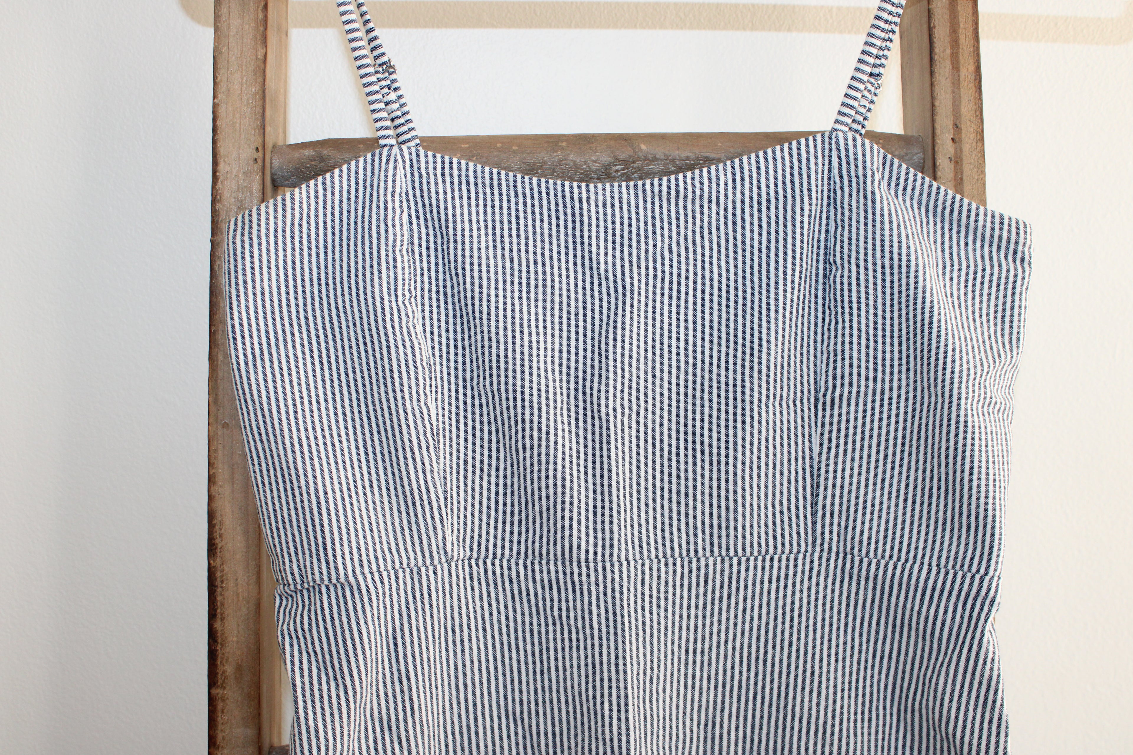 Brandy Melville Blue Stripped Mini Dress
