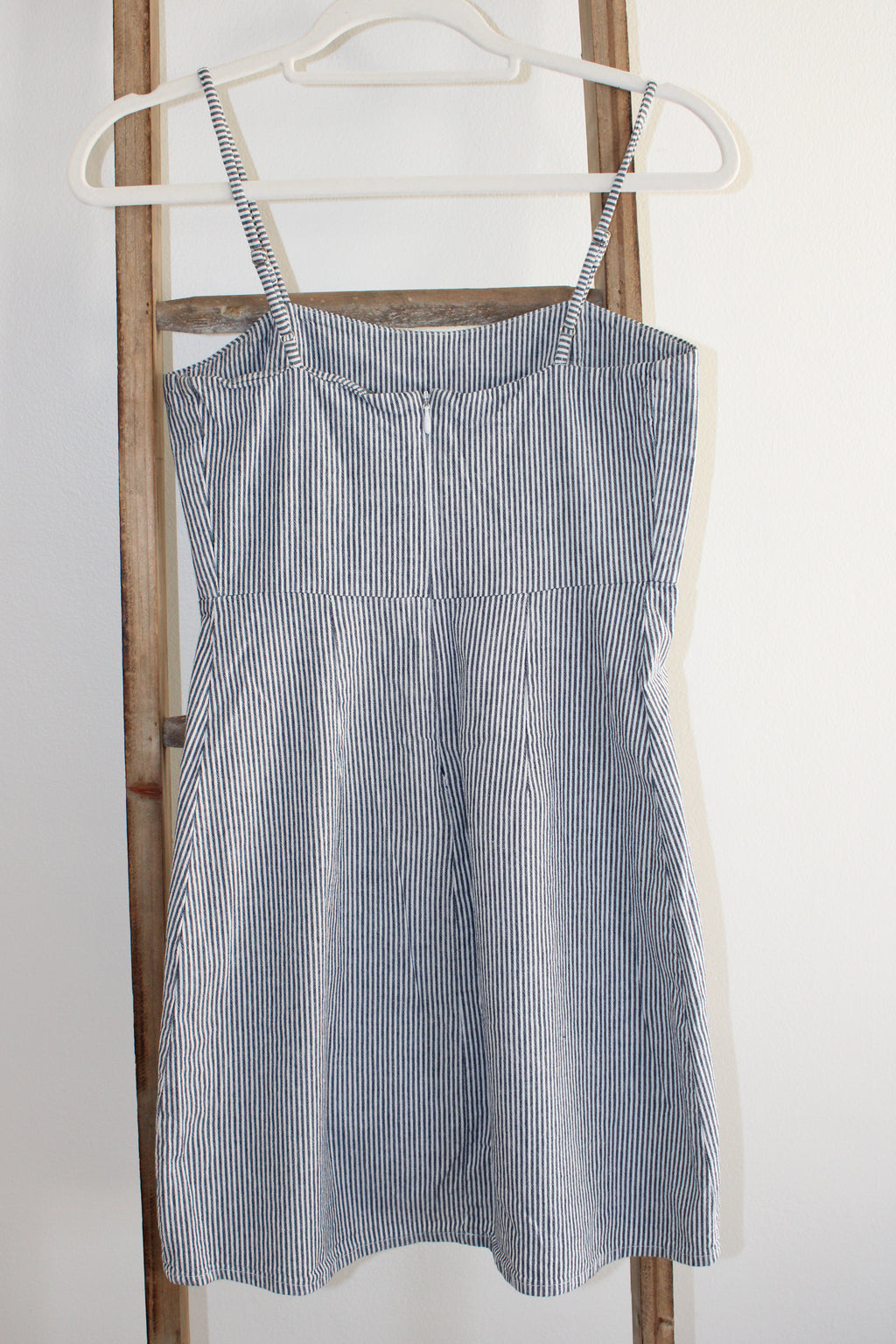 Brandy Melville Blue Stripped Mini Dress