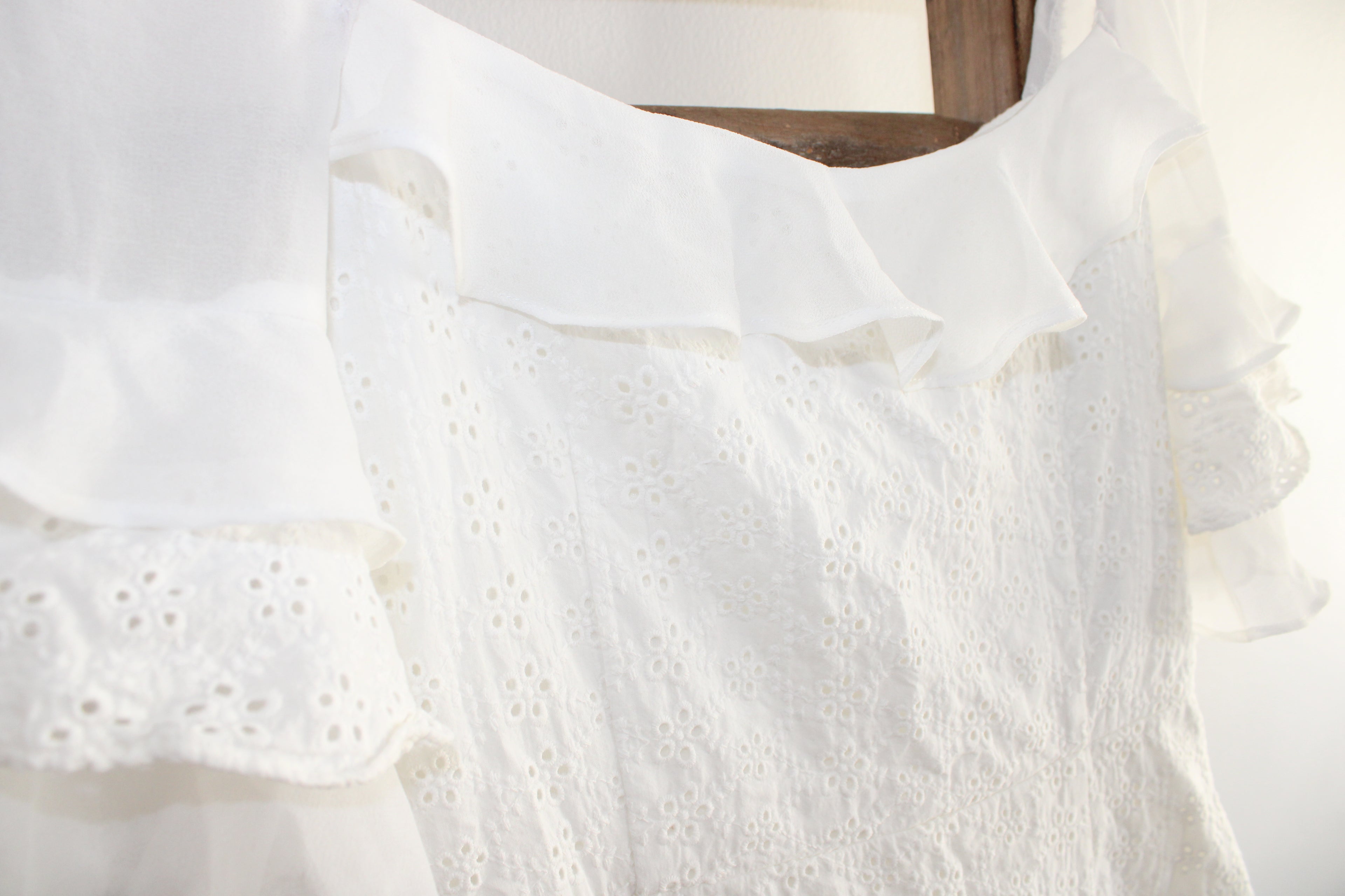 Bisou Bisou White Dress