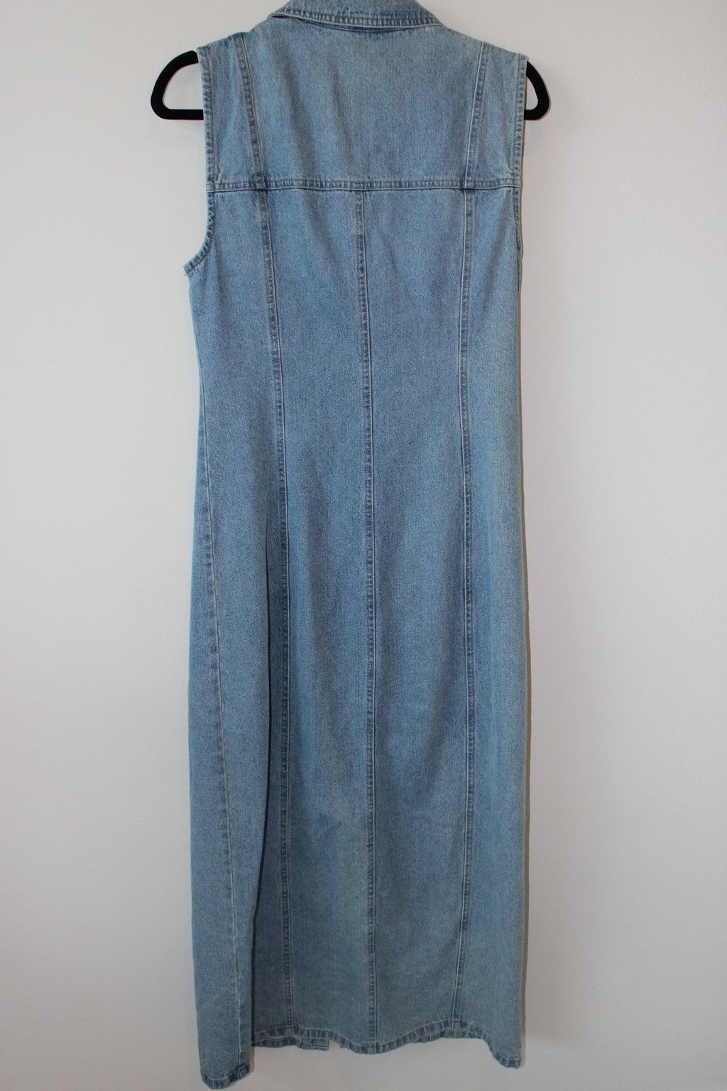 House of Harlow 1960 jean sleeveless button front maxi dress
