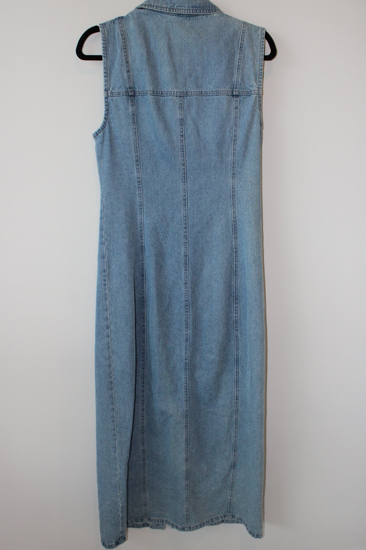 House of Harlow 1960 jean sleeveless button front maxi dress