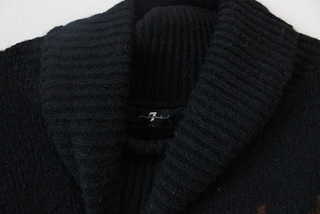 7 for all mankind short sleeve sweater