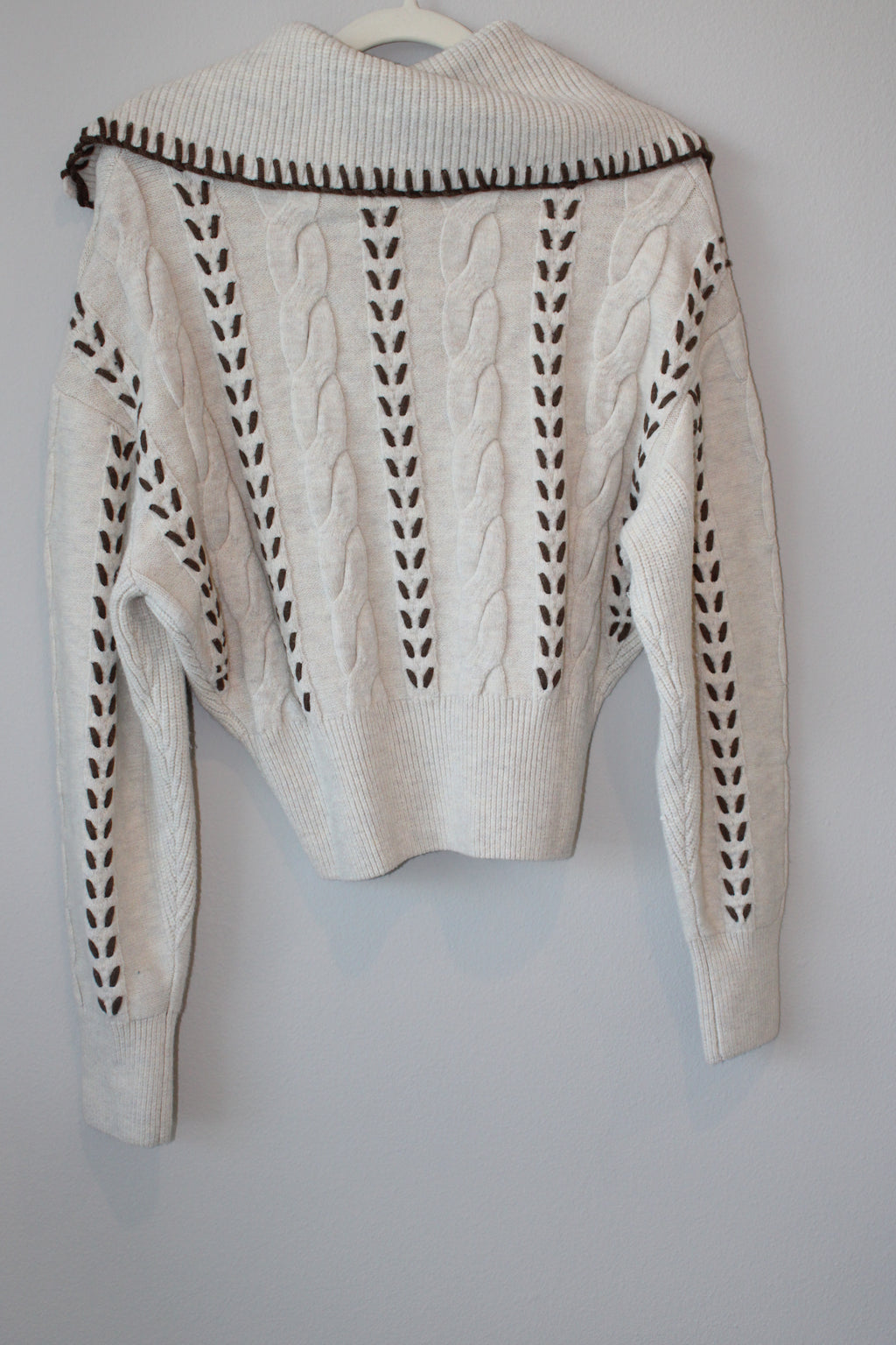 7 for all mankind zip sweater