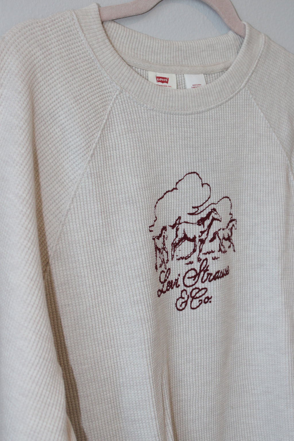 Levi western graphic long sleeve