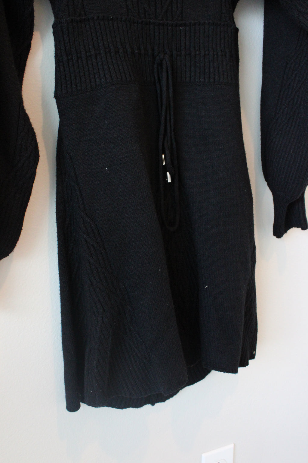 Free People Emmaline Cable Knit Mini Sweater Dress