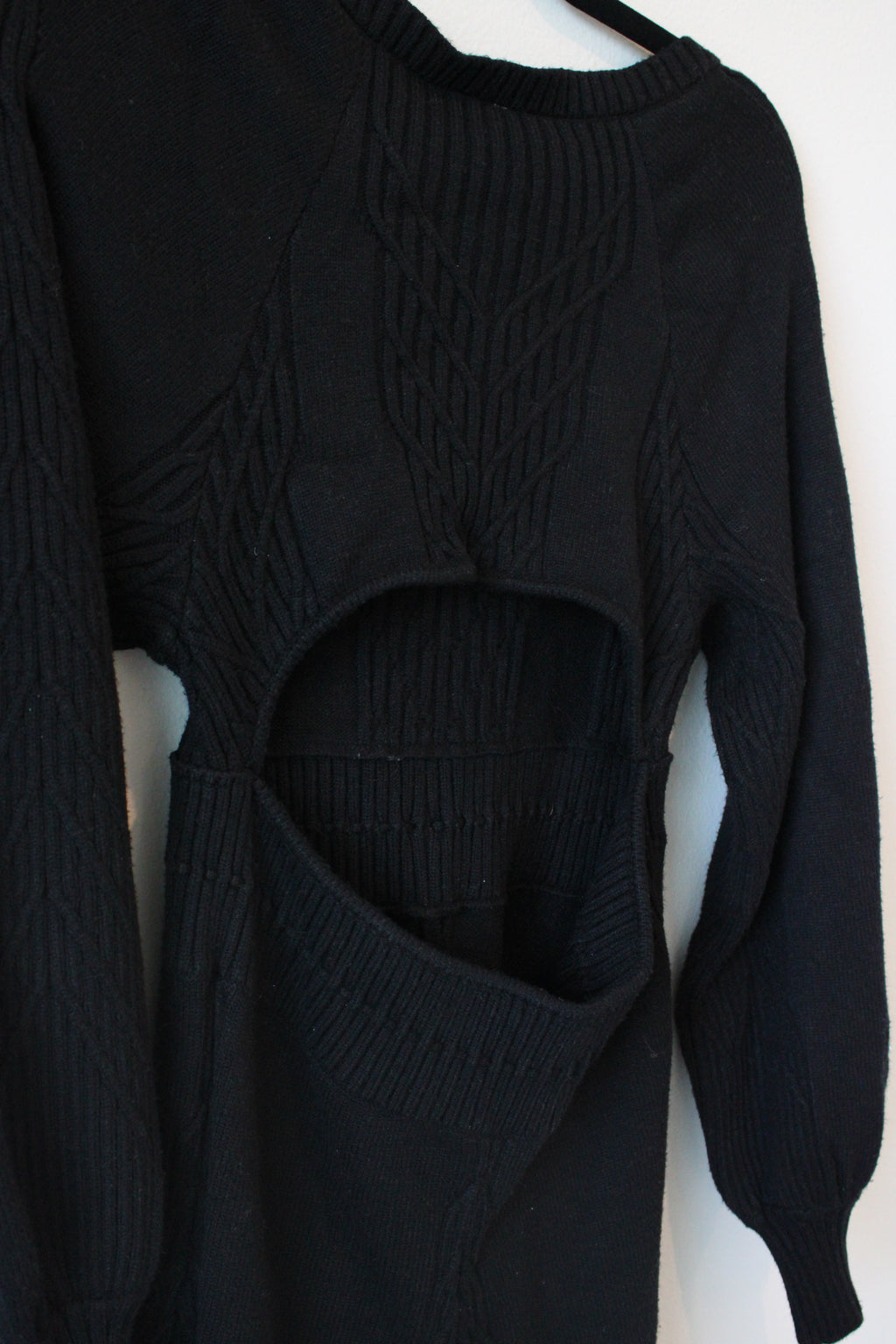 Free People Emmaline Cable Knit Mini Sweater Dress