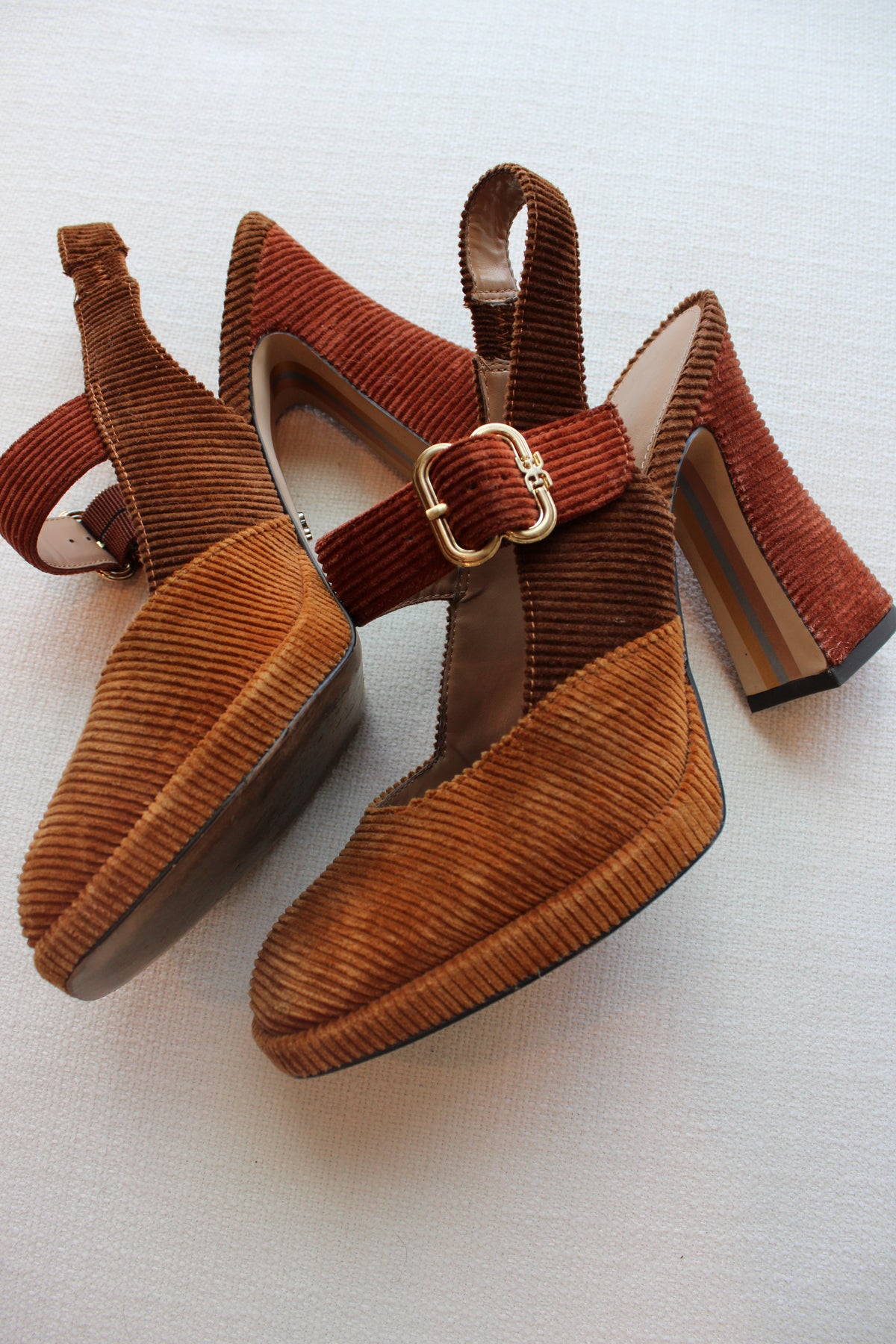 Sam Edelman Jildie Corduroy Slingback Mary Jane Pump