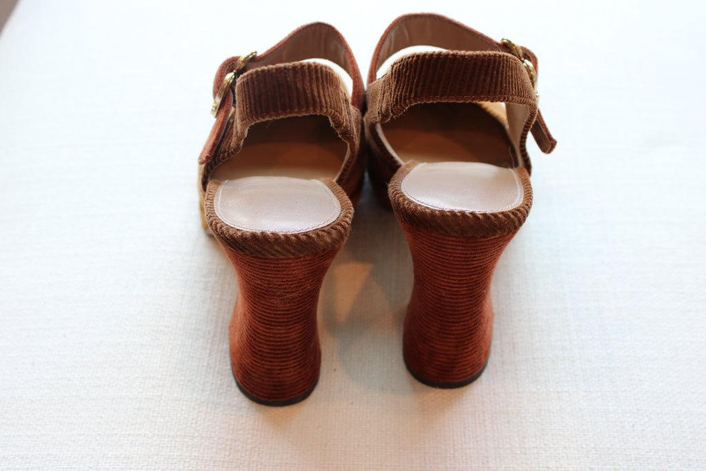 Sam Edelman Jildie Corduroy Slingback Mary Jane Pump