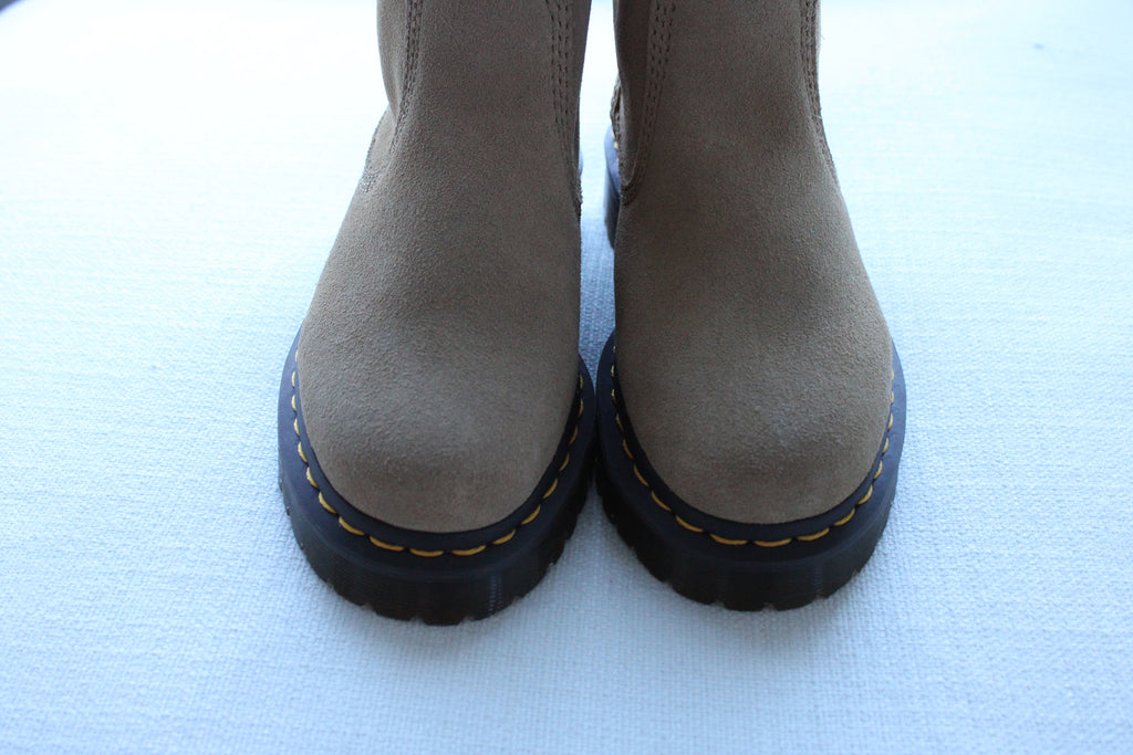 Dr. Martens Anistone Lo Suede Biker Boots