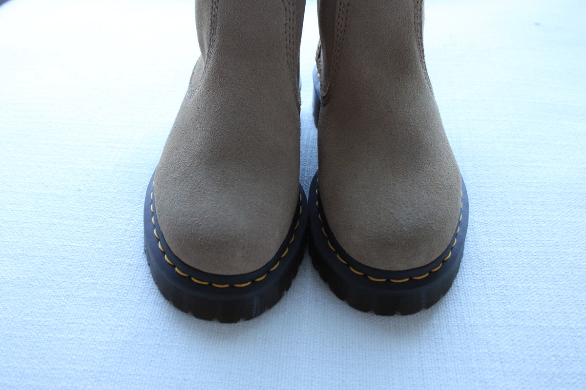 Dr. Martens Anistone Lo Suede Biker Boots