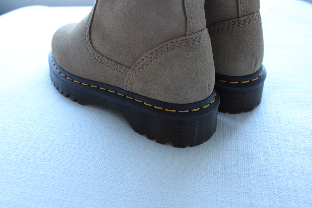 Dr. Martens Anistone Lo Suede Biker Boots