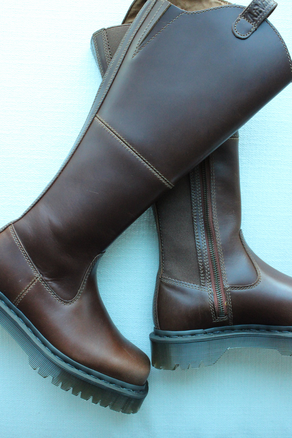 Dr. Martens Amaayah Knee High Leather Riding Boots