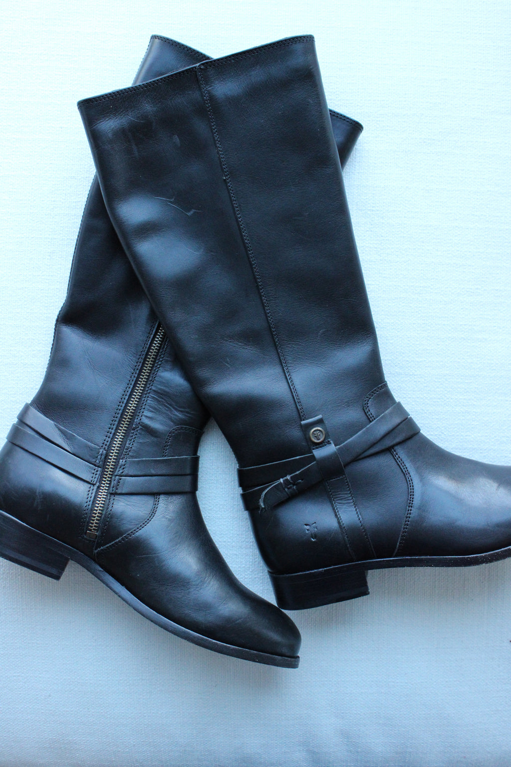 Frye Melissa Belted Tall Boots
