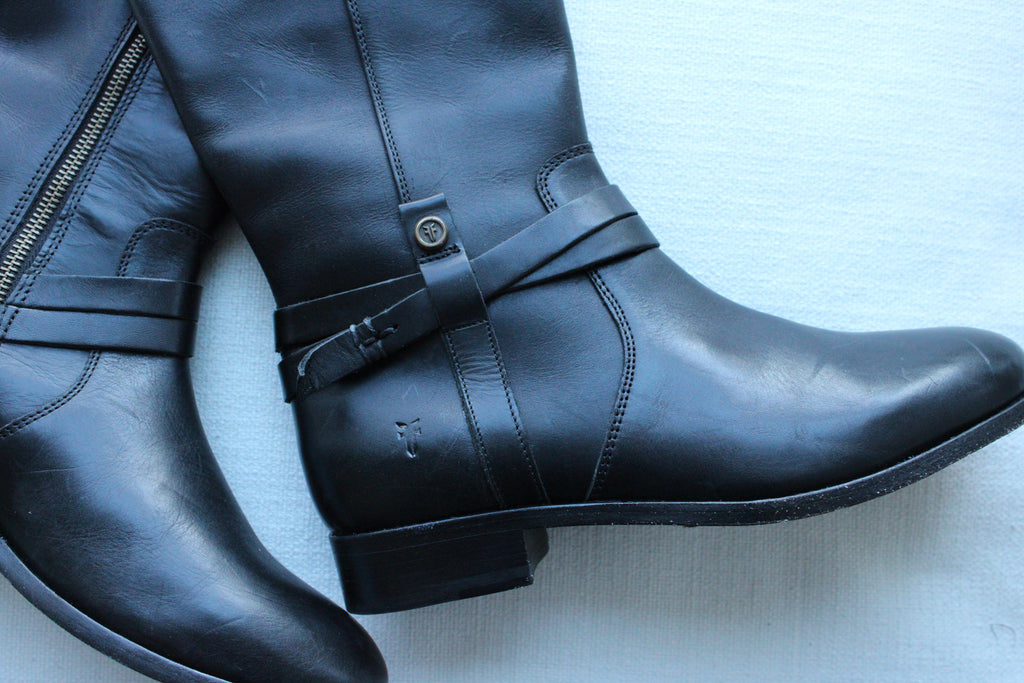Frye Melissa Belted Tall Boots