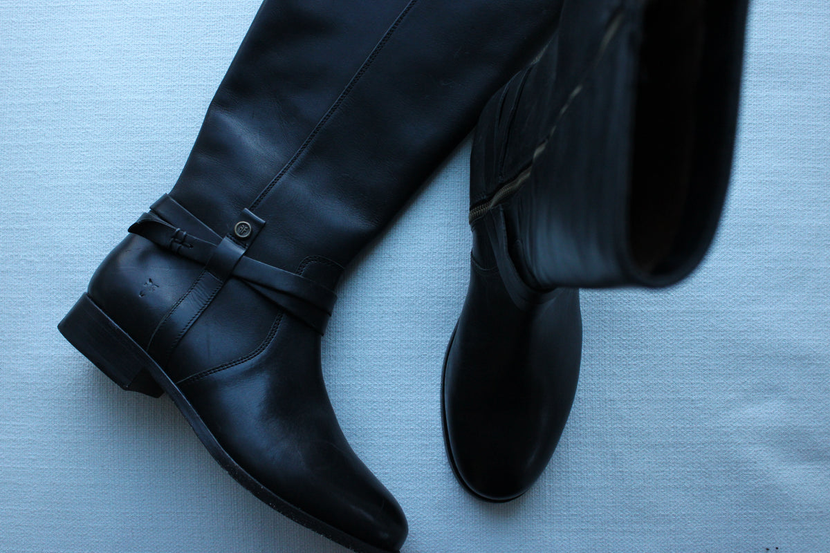 Frye Melissa Belted Tall Boots