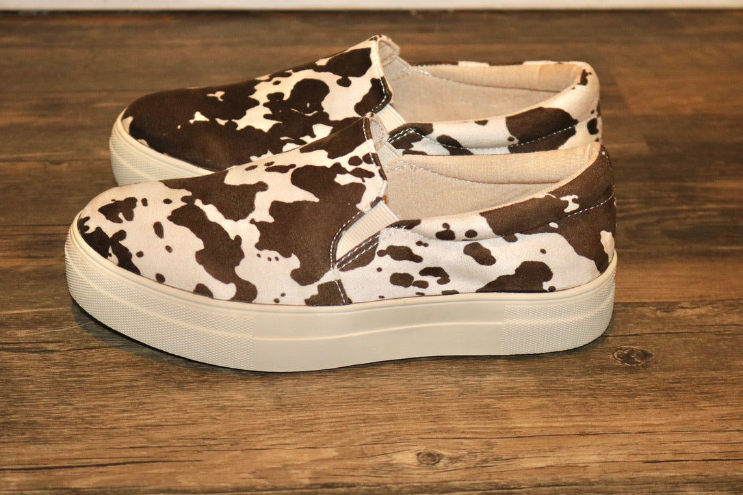 Cowprint Shoes